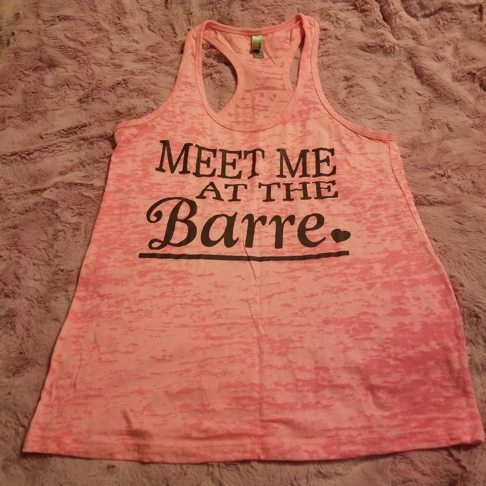 Barre tank top
